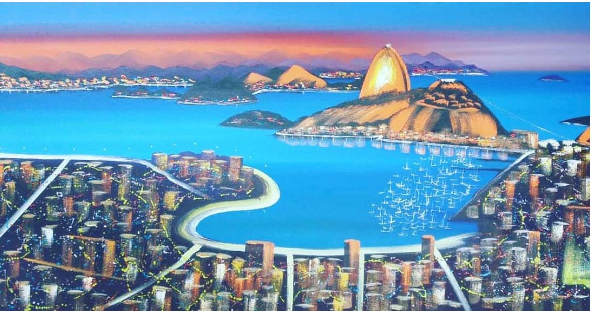 Baía ao Pôr do Sol